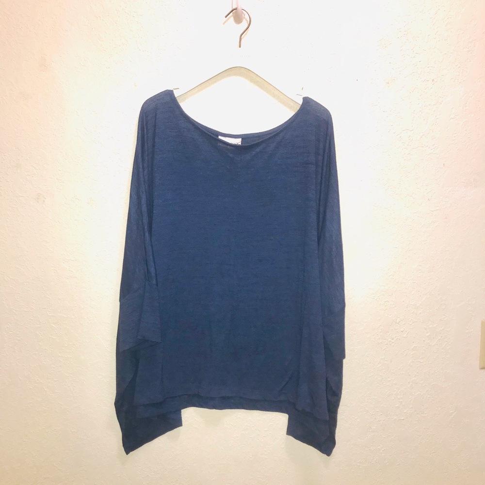 Ava and Viv Poncho Shirt Size 2X/3X